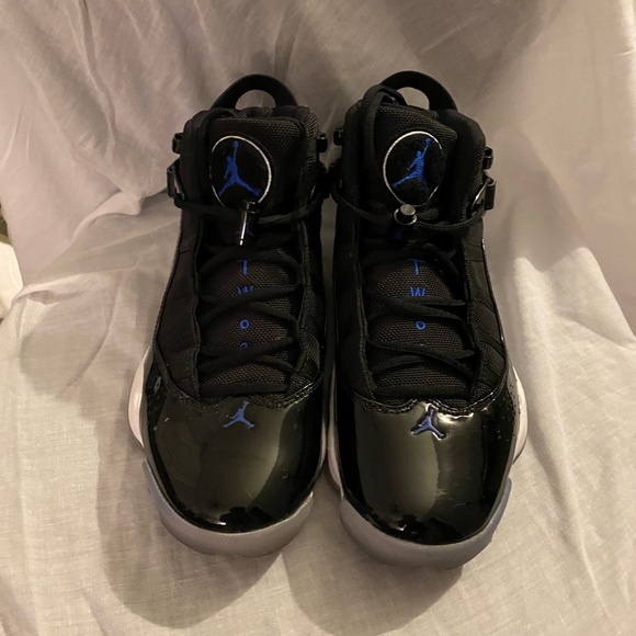 Air Jordan 6 Rings Black and Blue - Picture 2 of 3